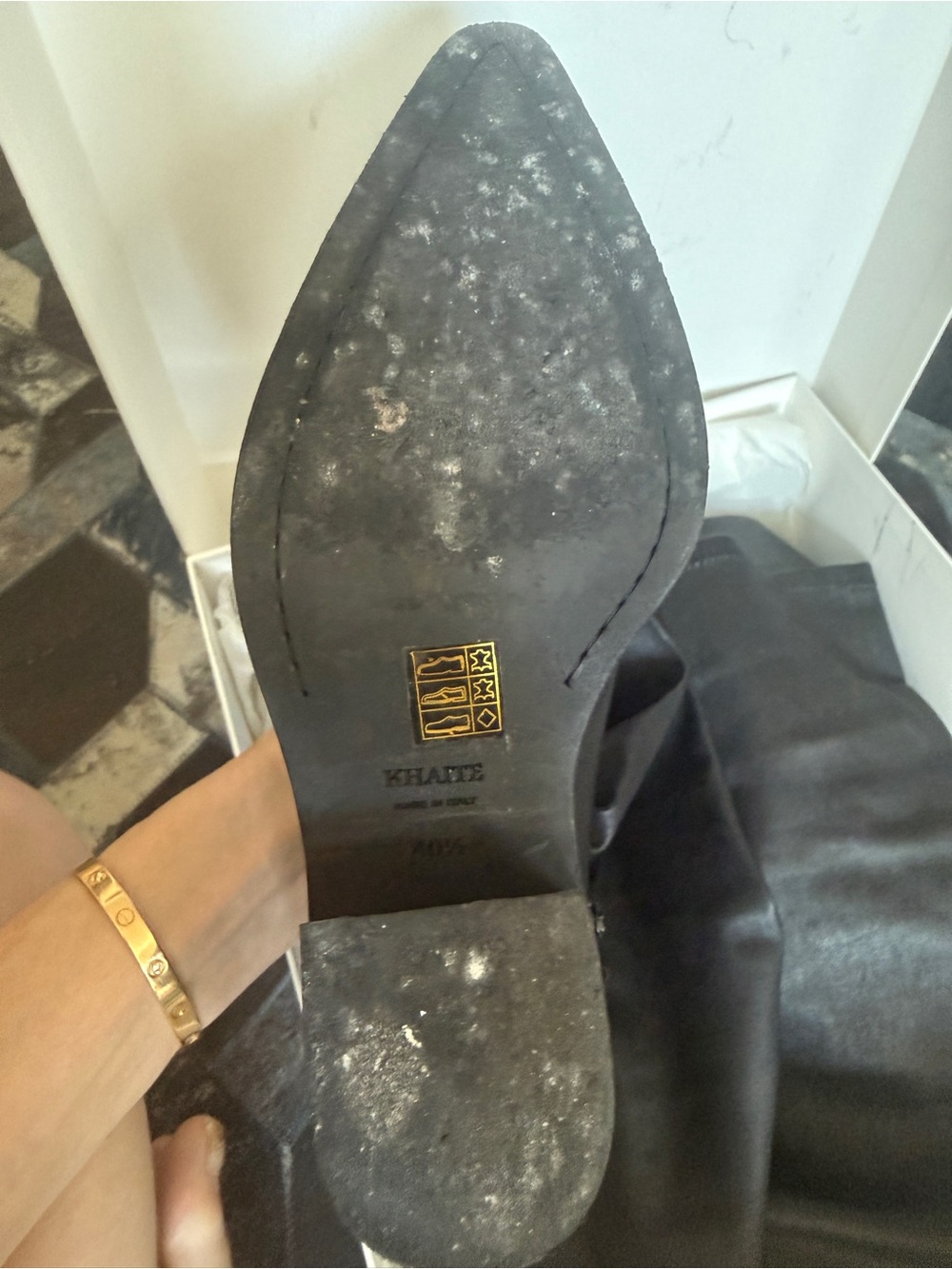 Khaite Charleston OTK Boots - Picture 14 of 16